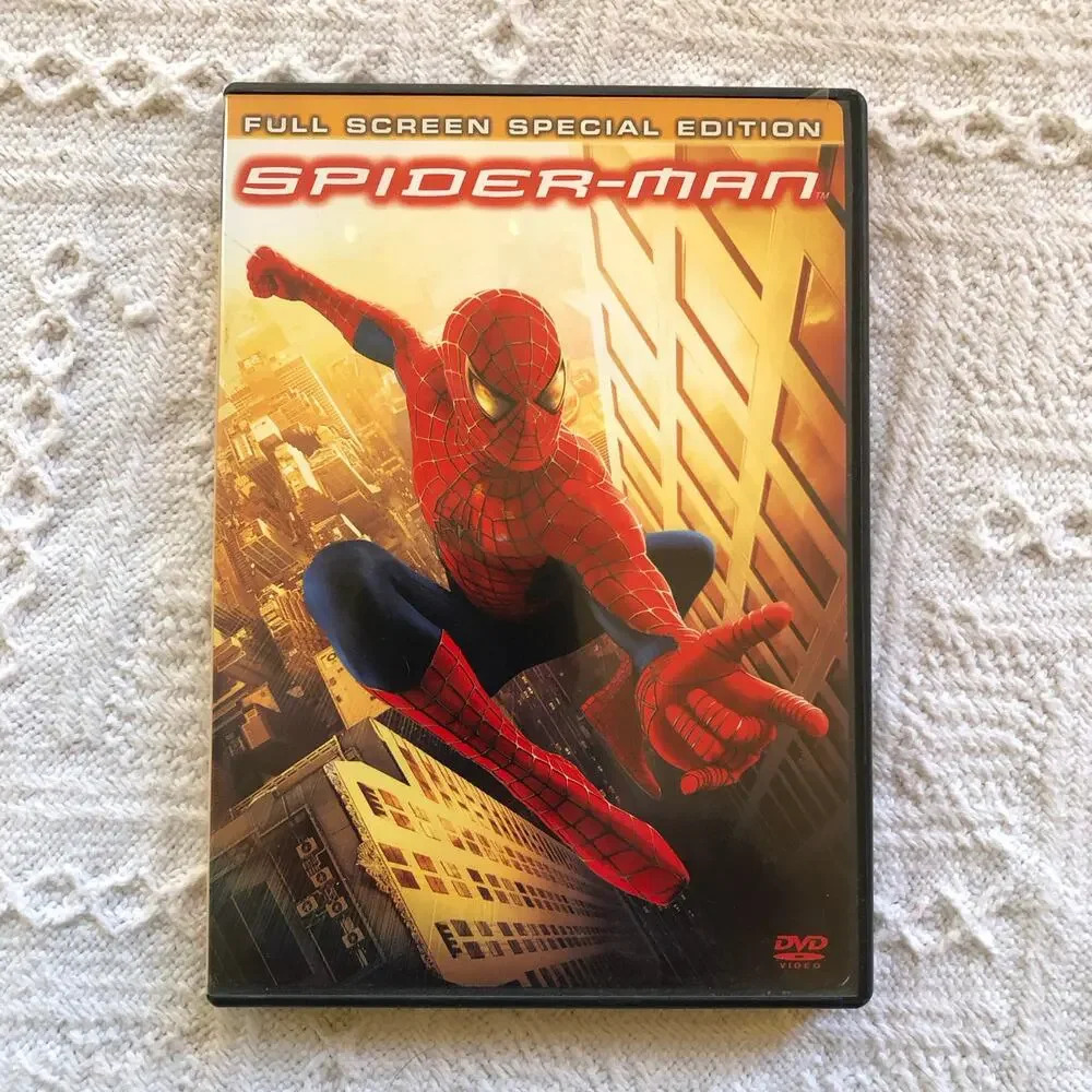 Spider Man Full Screen Special Edition Dvd‎ 2 Disc 2002 Movie Superhero Action